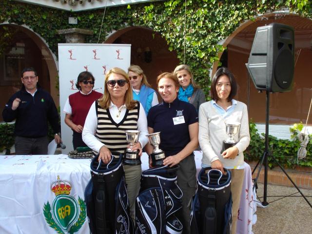 Integrantes del Real Club de Campo de Málaga
